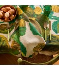 Bonnie and Neil | Tablecloth | Wild Pansy Verde | Medium